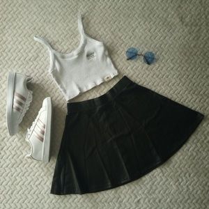 Black skirt